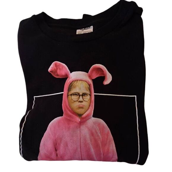 A CHRISTMAS STORY Ralphie Nostalgic Graphic Fleece Unisex Sweatshirt 2XL - Picture 4 of 9